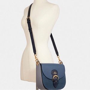 Coach Kleo Navy Crossbody Bag
